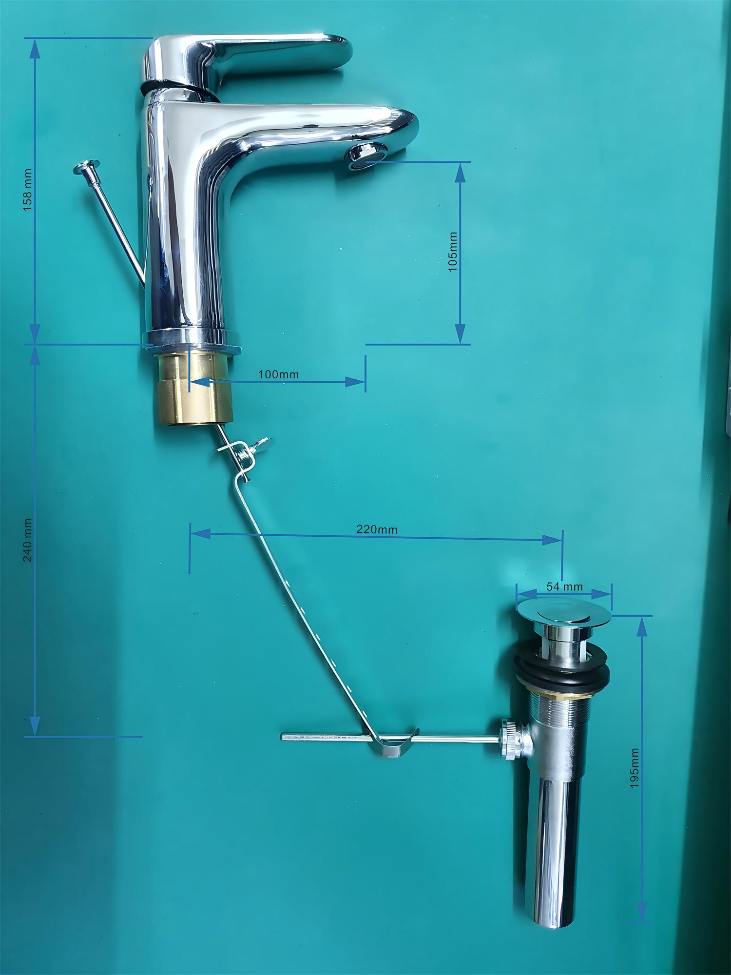 BASIN MIXER(COPPER)